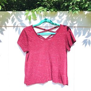 Criss crosses t-shirt